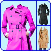 Woman Trench Coat Photo Editor