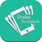 Shake to lock and shake to unlock mobile screen