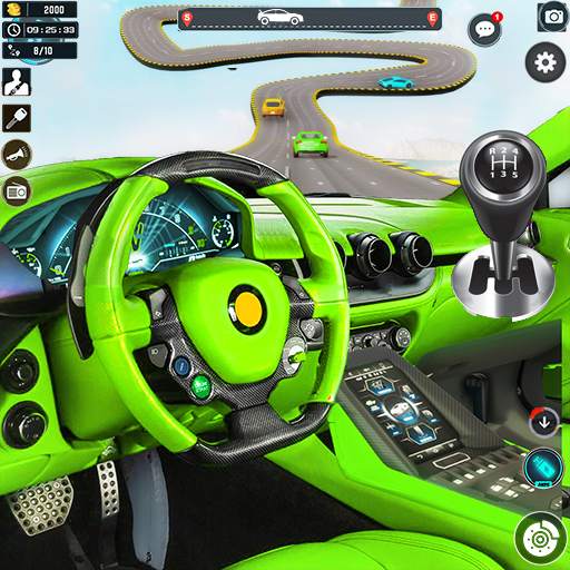 GT Car Stunt Race Master 3D