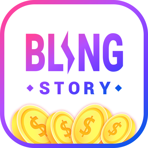 Bling Story-ganar dinero icon