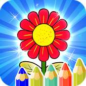 Coloring Books Flower and Snow White on 9Apps