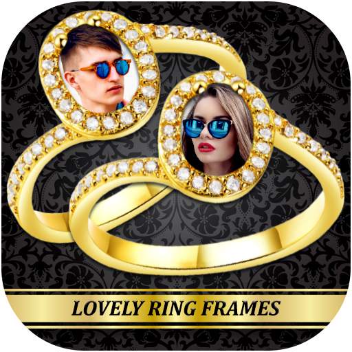 Lovely Ring Photo Frame : Wedding Photo Ring