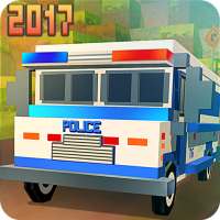 Blocky San Andreas Police 2017