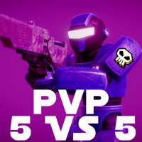 Angry Brawl - PvP 5v5 Gewehre Spiele battlelands