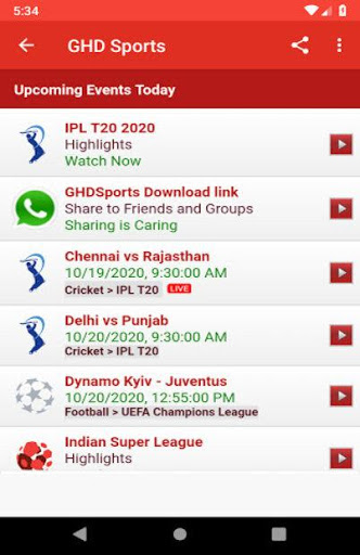 GHD sport Ipl 2020 App Tips APK Download 2024 Free 9Apps