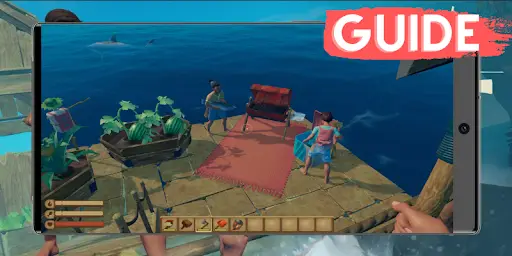 Raft Survival Multiplayer Gameplay (Android, iOS) 