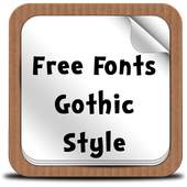 Free Fonts Gothic Style