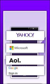 All Login @: YAHOO MAIL , AOL MAIL & more screenshot 3