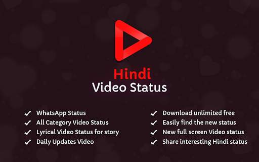 Hindi Short Video App -  Video Status For Whatsapp स्क्रीनशॉट 1