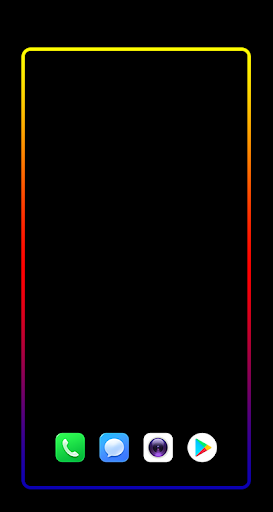 Border Light - Border Light Live Wallpaper - Edge Lighting Color - Round  Colors Galaxy - Borderlight by Elveeinfotech