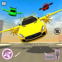 Real Light Flying Car Racing Simulator Games 2020