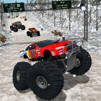 monstre course camion de neige