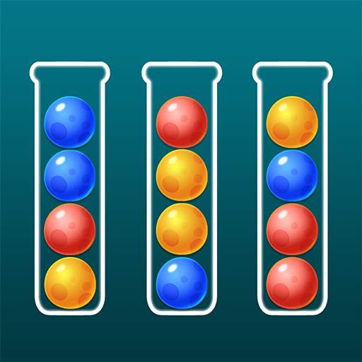 Color Ball Sort Puzzle - Dino Bubble Sorting Game