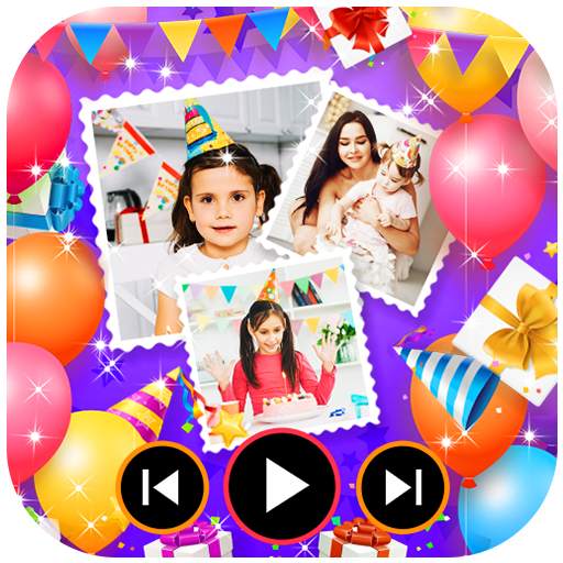 Birthday Photo Effect Video Maker With Music