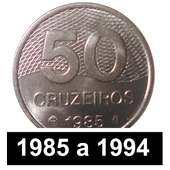 Moedas do Brasil - 1985 a 1994