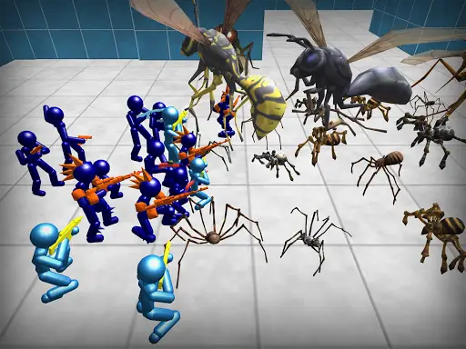 Stickman Spiders Battle Simula – Apps on Google Play