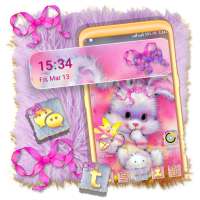 Kawaii Rabbit Launcher Theme