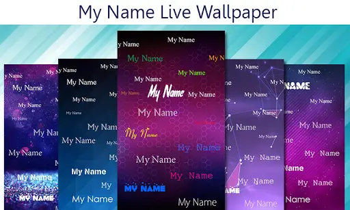 My name live wallpaper APK Download 2023 - Free - 9Apps