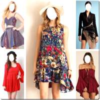 Women mini dress Photo Suit on 9Apps