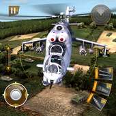 Air Mission Gunship Battle Call Of War 3D