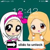 Kartun Muslimah LockScreen HD