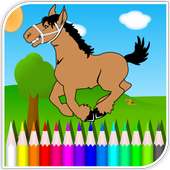 Horse Coloring Pages Games