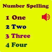 Numbers Spelling Learning 2019