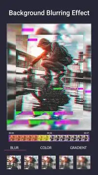 Glitch video effect - Photo, video editor Screenshot