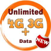 unlimited 4g 3g data prank