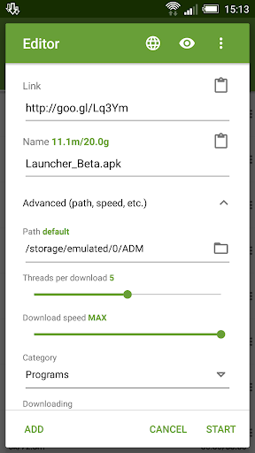 Advanced Download Manager & Torrent downloader screenshot 6