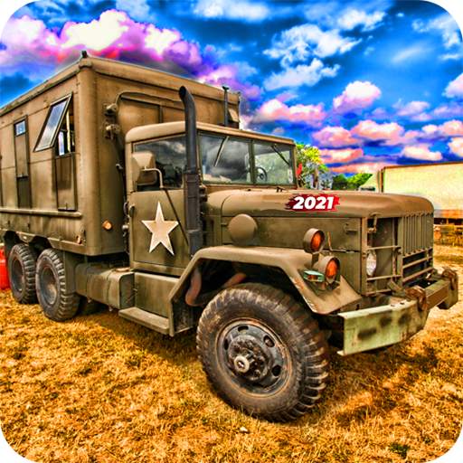 Army Truck Racing Game 2021 - Army Truck 2021