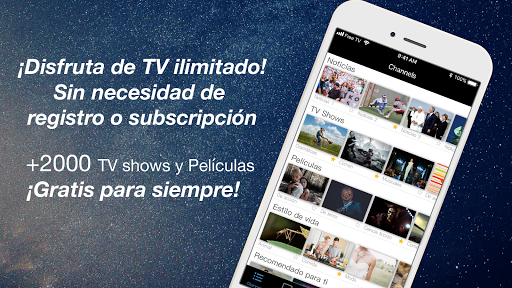 Free TV App: Noticias, TV Programas, Series Gratis screenshot 8