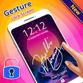 Gesture Lock Screen - Signature Lock Screen
