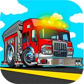 Fire truck childs games