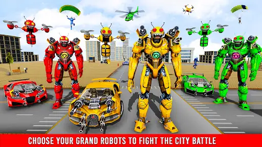 Download do APK de jogo de carro robô para Android