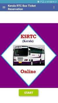 Kerala RTC Bus Ticket Reservation || Ticket Online скриншот 1