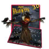 3D Happy Halloween Keyboard Theme
