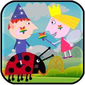 super ben and holly go run