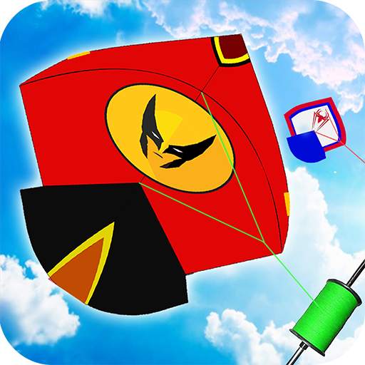 Superhero Kite Battle - Flying Master 3D