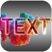 Smoke Text Maker on 9Apps