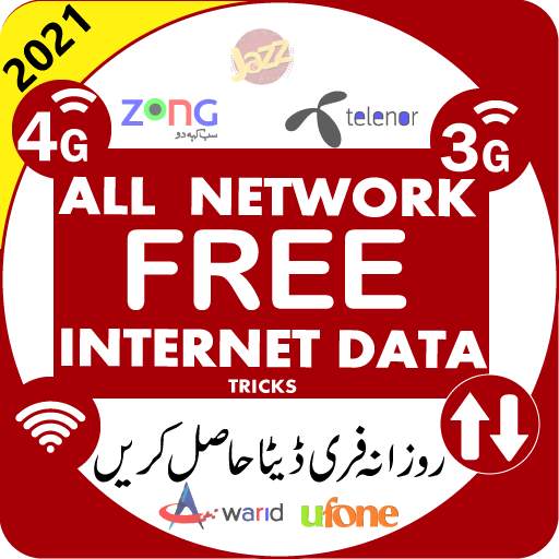 Daily Free data internet 3g 4g Free MB Tricks