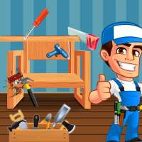 toko furnitur tukang kayu: pembuat kerajinan kayu