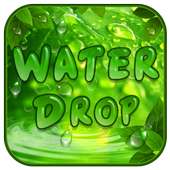 Water Drop Leaf Keyboard Theme