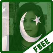 Pakistan August 2019 Independence Day Flag Face on 9Apps