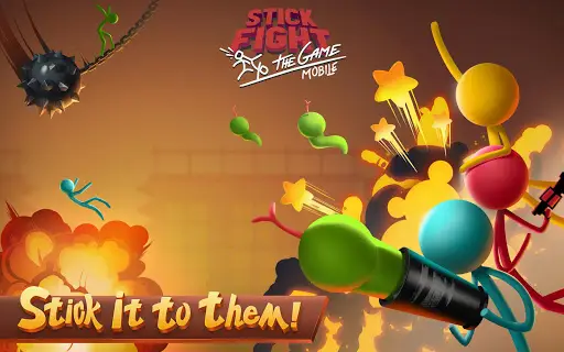 Download Stickman Fighter : Mega Brawl android on PC