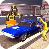 Luxury Car Factory 3D - Mechanic Garage Game