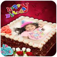 Name on Birthday Cake Photo Frames on 9Apps