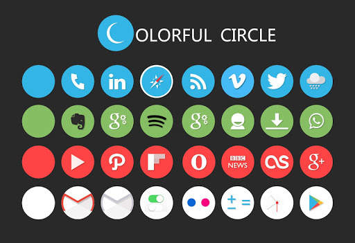 Circle Solo Launcher Theme screenshot 2