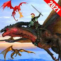 Angry Dragon Champions Race 3d-Wild Flying Games