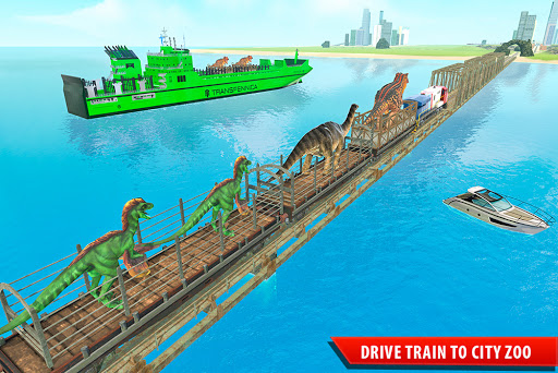 Train Simulator 2021: Rescue Dinosaur Transport 6 تصوير الشاشة